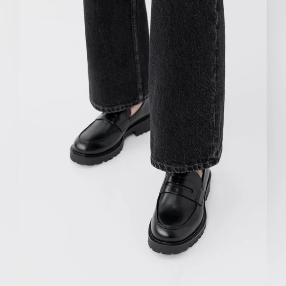 NEW! BNIB Vagabond Kenova Women’s Black Leather Black Leather Men's Loafers, 9 - Picture 5 of 8